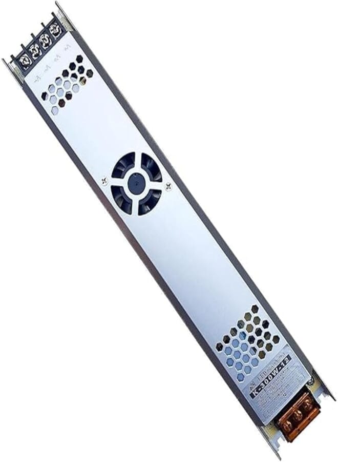 Generic Slim Power Supply 12V 300W – Compact and Efficient Switching Power Supply for LED, Electronics, and More